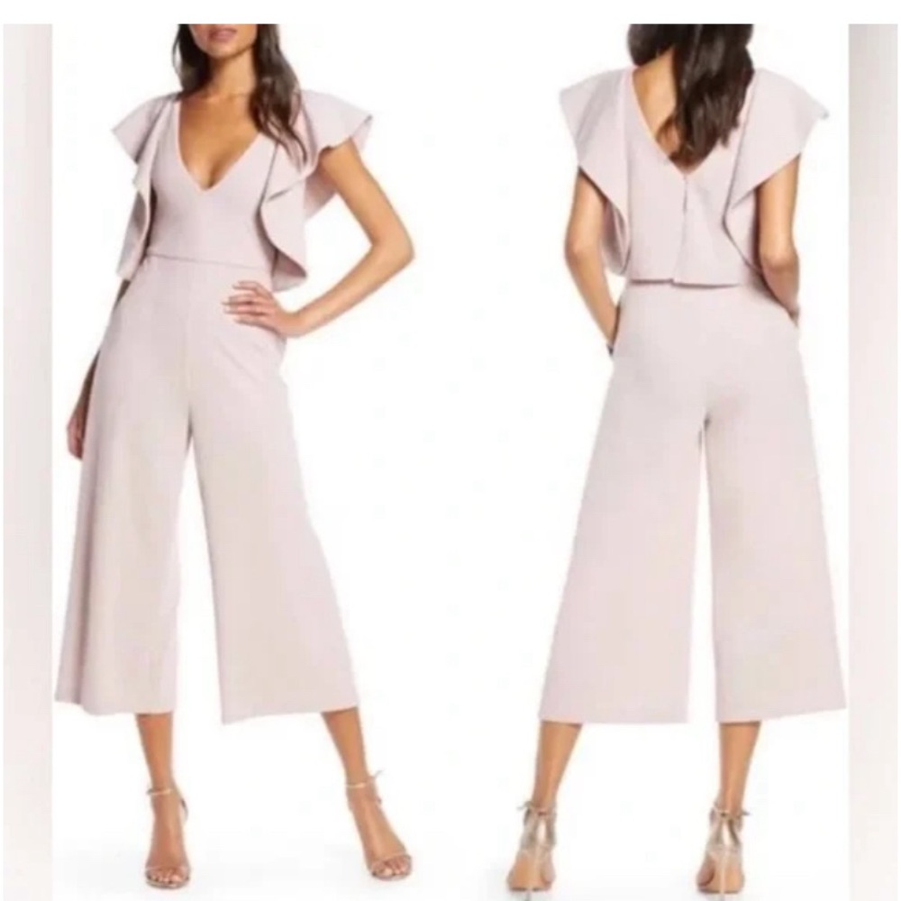 Badgley & Mischka jumpsuit new without tags. Size 4